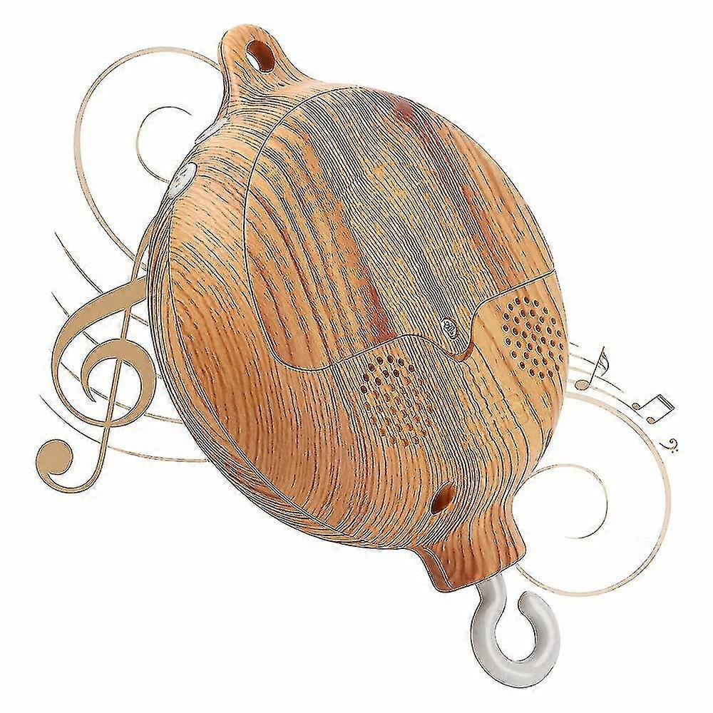 Baby Musical Mobile Box With Rotating Hook, Baby Music Box Spinner Toy With 3 Modes, Nursery Crib Mobile Motor With 35 Lullabies