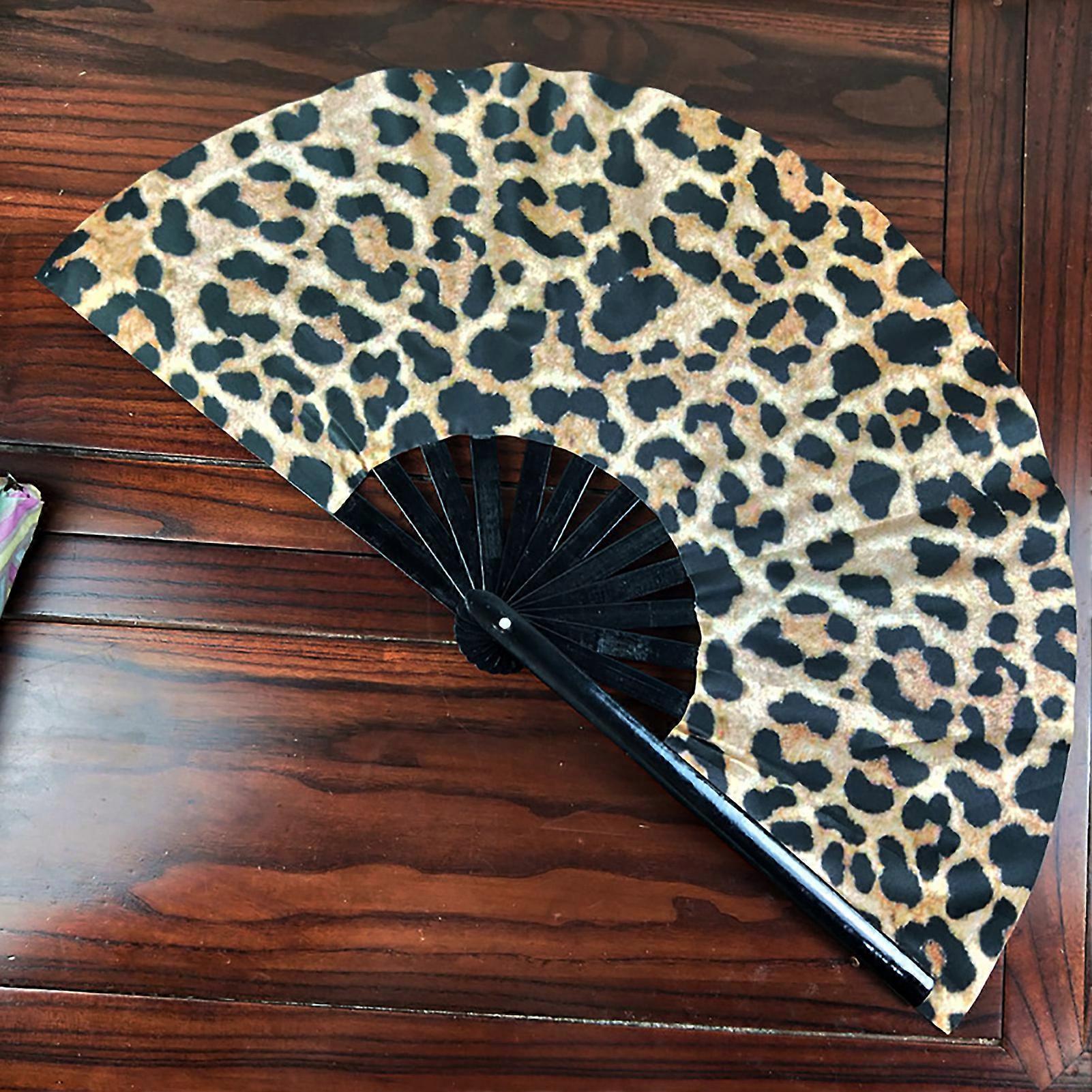 Hnadheld Bamboo Fan Craft Fan Folding Fan Dance Fan for DIY Decoration Dancing Party