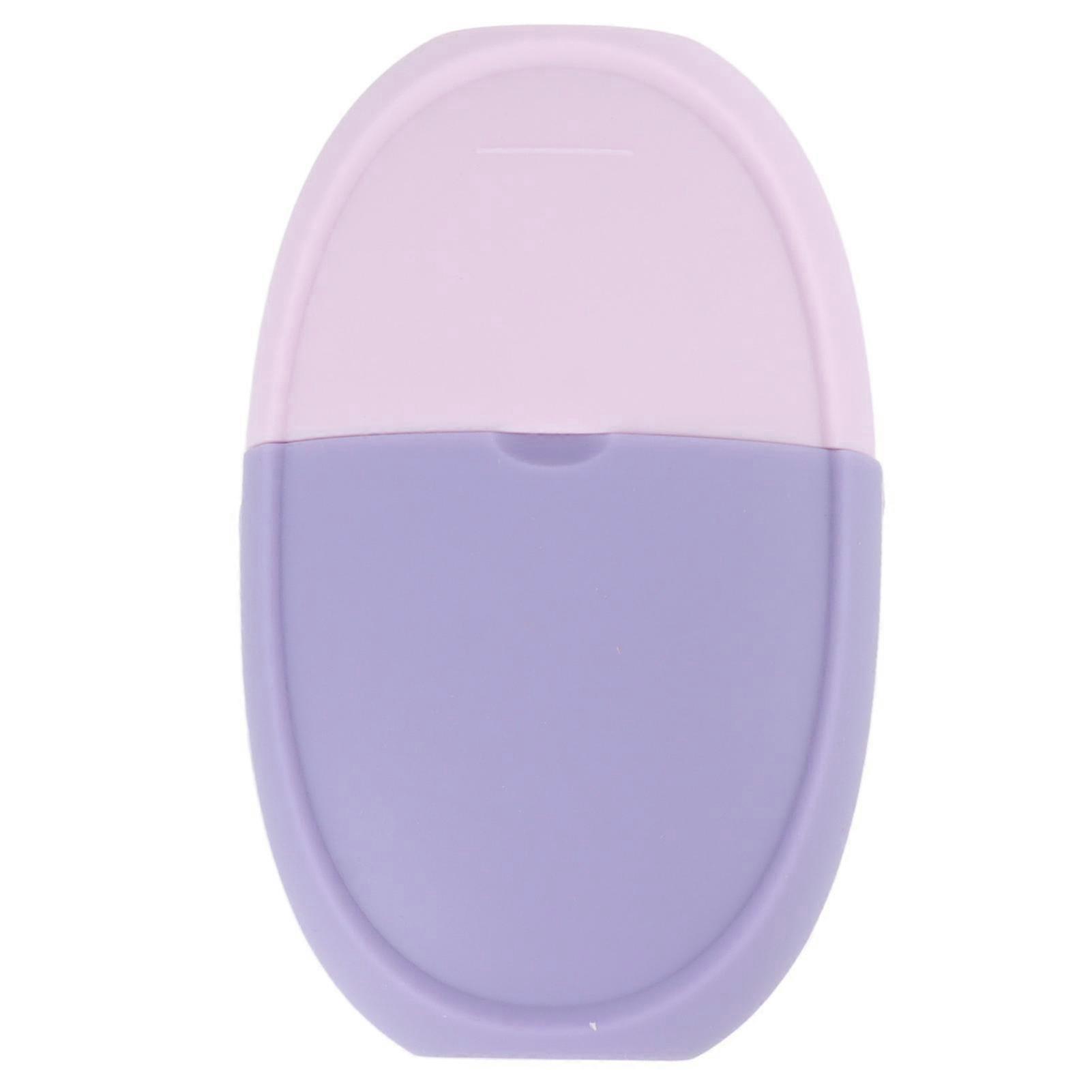 Pain Relief and Skin Care Ice Face Roller - Durable Silicone, Antislip Base (Purple)
