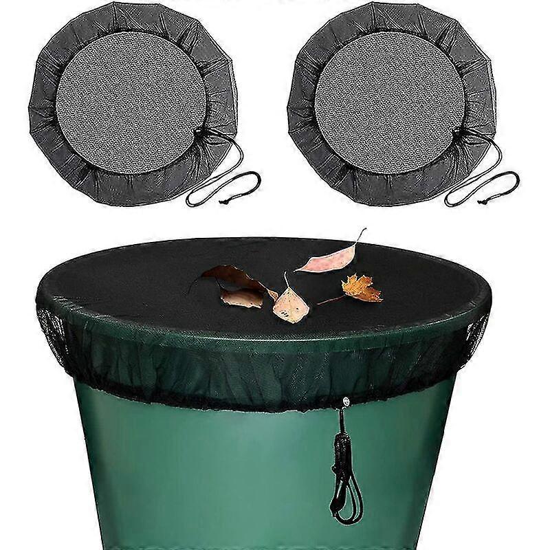 Pcs Rain Barrel Net, Rain Barrel Protection Net With Drawstring, Adjustable Rain Net, Protection Against Mosquitoes And Leaves