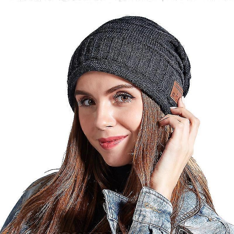 Wireless bluetooth knitted hat V5.0 call stereo music boutique hat