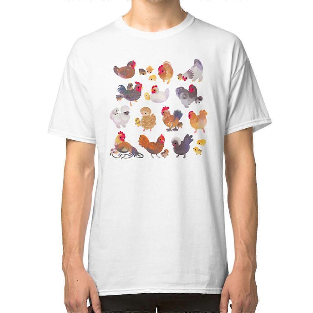 T-shirt poulet et poussin