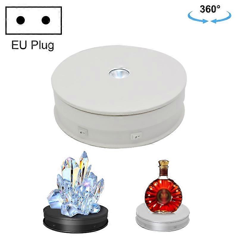 20cm ectric Rotating Turntable, Power Plug:220V EU Plug