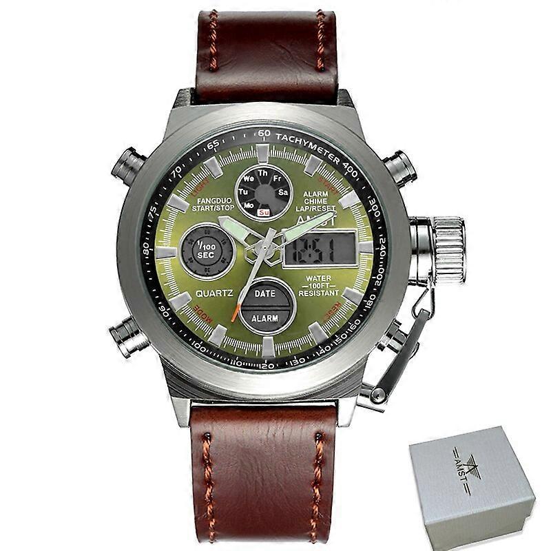 AMST Orologio Militare Da Uomo Digitale Orologio Da Polso Impermeabile Orologio Al Quarzo LED Orologio Sportivo Orologio Maschile Grandi Orologi Da