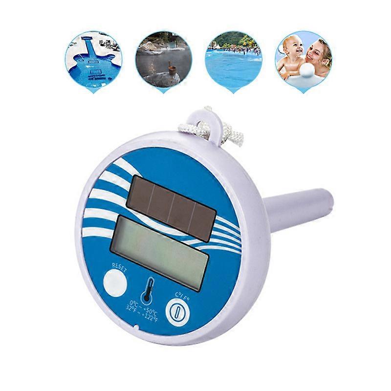 Dww-2pcs-Solar Pool Thermometer Pool Installations Floating Water Thermometer