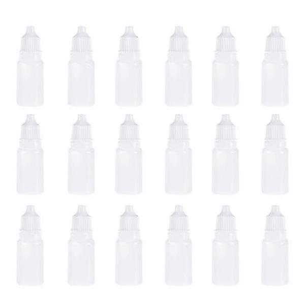 50pcs Plastic Dropper Bottle 10ml Liquid Dropper Bottle Eye Dropper Bottle