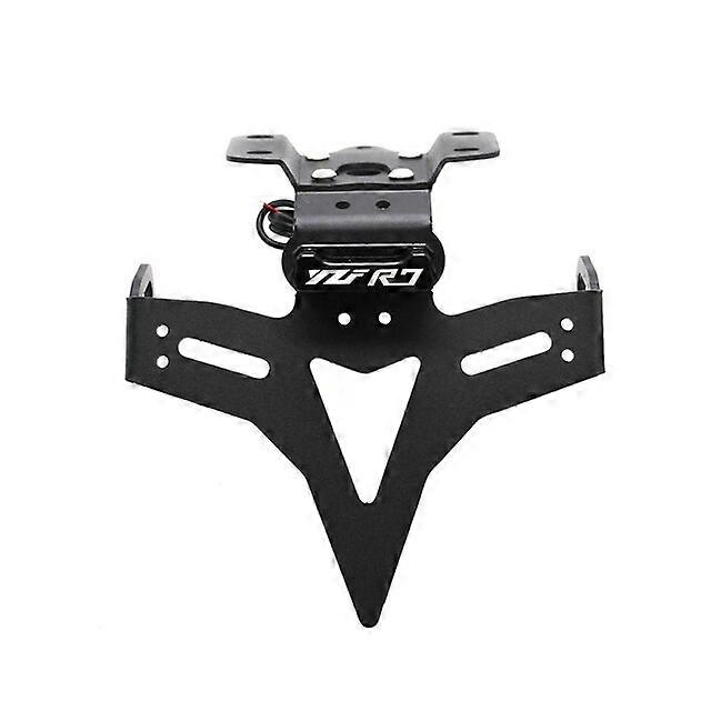 Motorcycle License Plate Holder LED Light For YAMAHA YZFR7 YZF R7 2021-2022 MT07 Rear Tail Tidy Fender Eliminator Kit BracketMotor Vehicle Frame & Bod