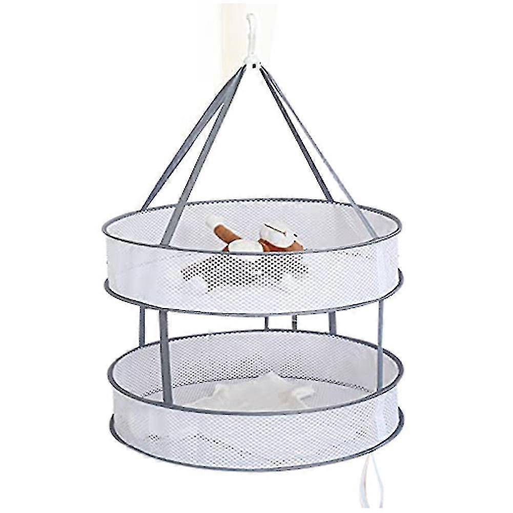 Double-layer Breathable Clothes Basket, Drying Net, Drying Socks