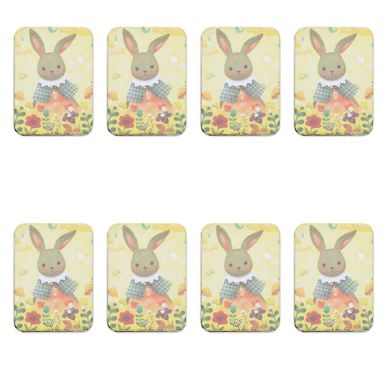 8Pcs Easter Desktop Storage Boxes Delicate Jewelry Holders Portable Storage Cases