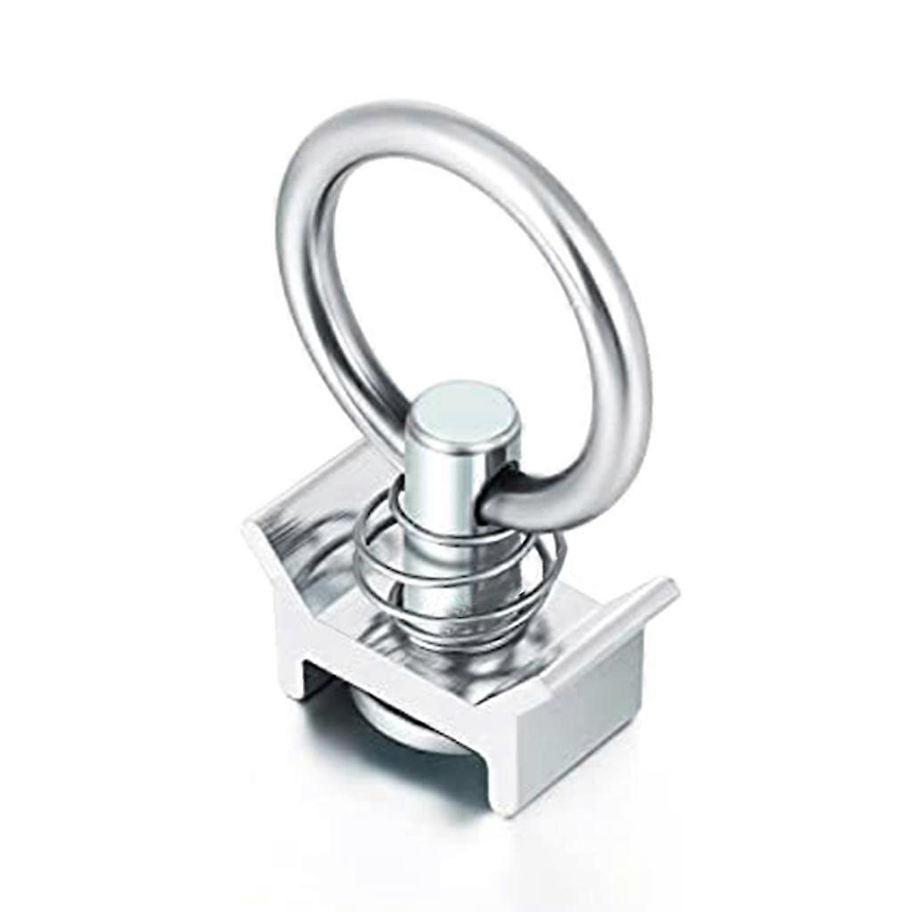 L-Track Single Stud Tie Down Fitting mit Edelstahl-Rundring