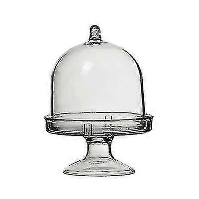 12 قطعة الإبداعية البلاستيكية الشفافة صينية الحلوى مربع جولة DIY تخزين الحلوى Bo-MXBC