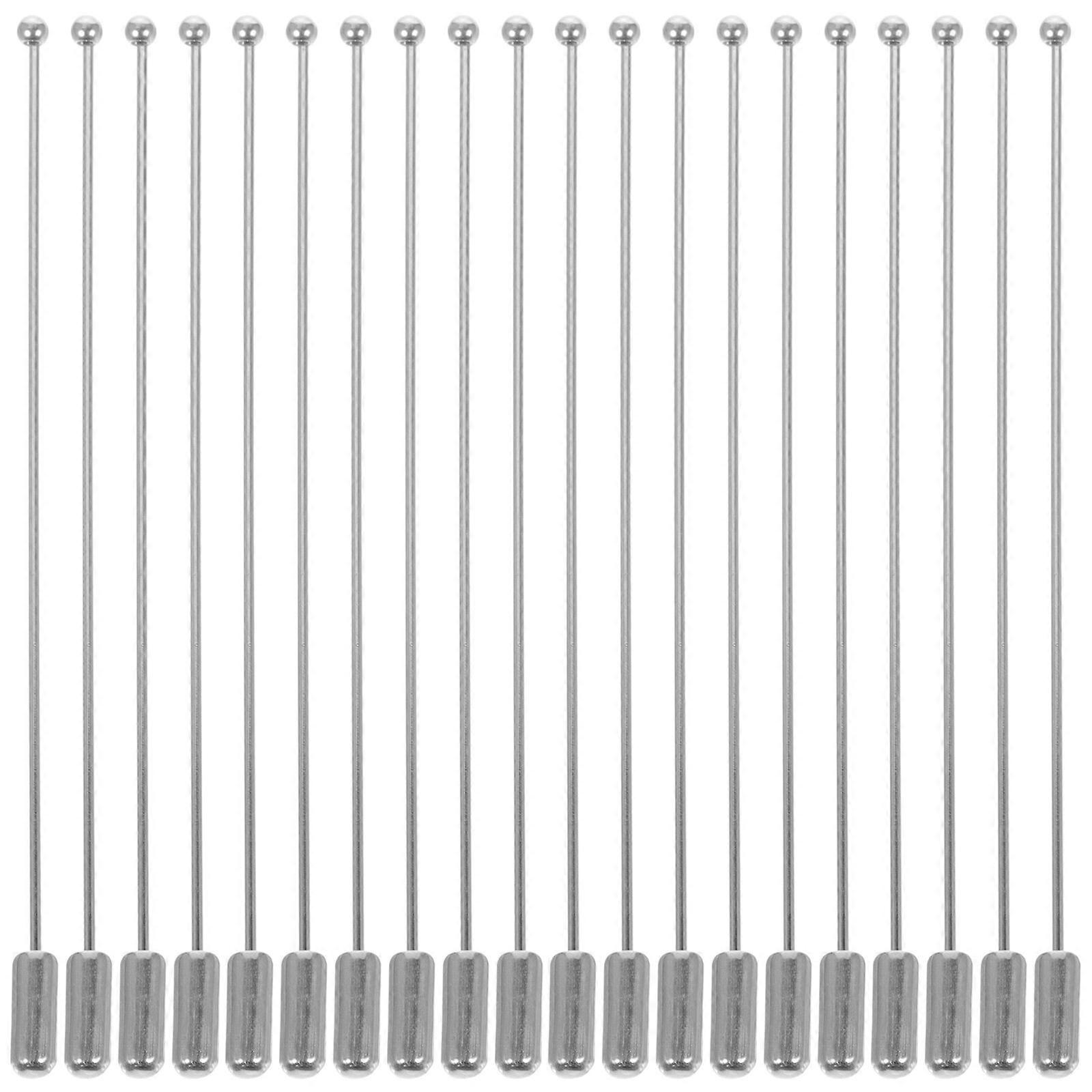 20pcs 90MM απλό ραβδί καρφιτσών κορσάζ καρφιτσών κορσάζ σφαιρών ραβδιών σφαιρών απλό ραβδί καρφιτσών με τους συμπλέκτες για το κόσμημα που κατασκευάζει τη φορεσιά DIY χειροτεχνίας
