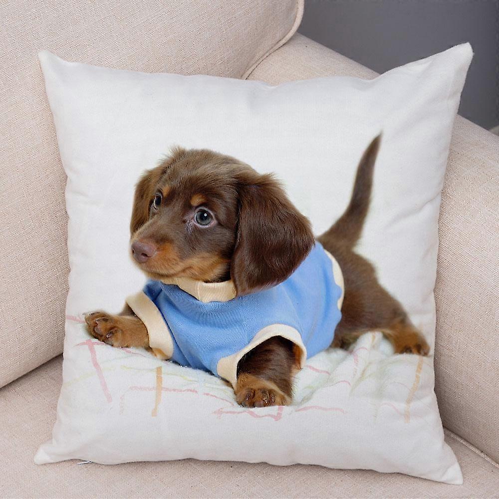 Print Pillowcase Sofa Cushion Cover Design Style -524