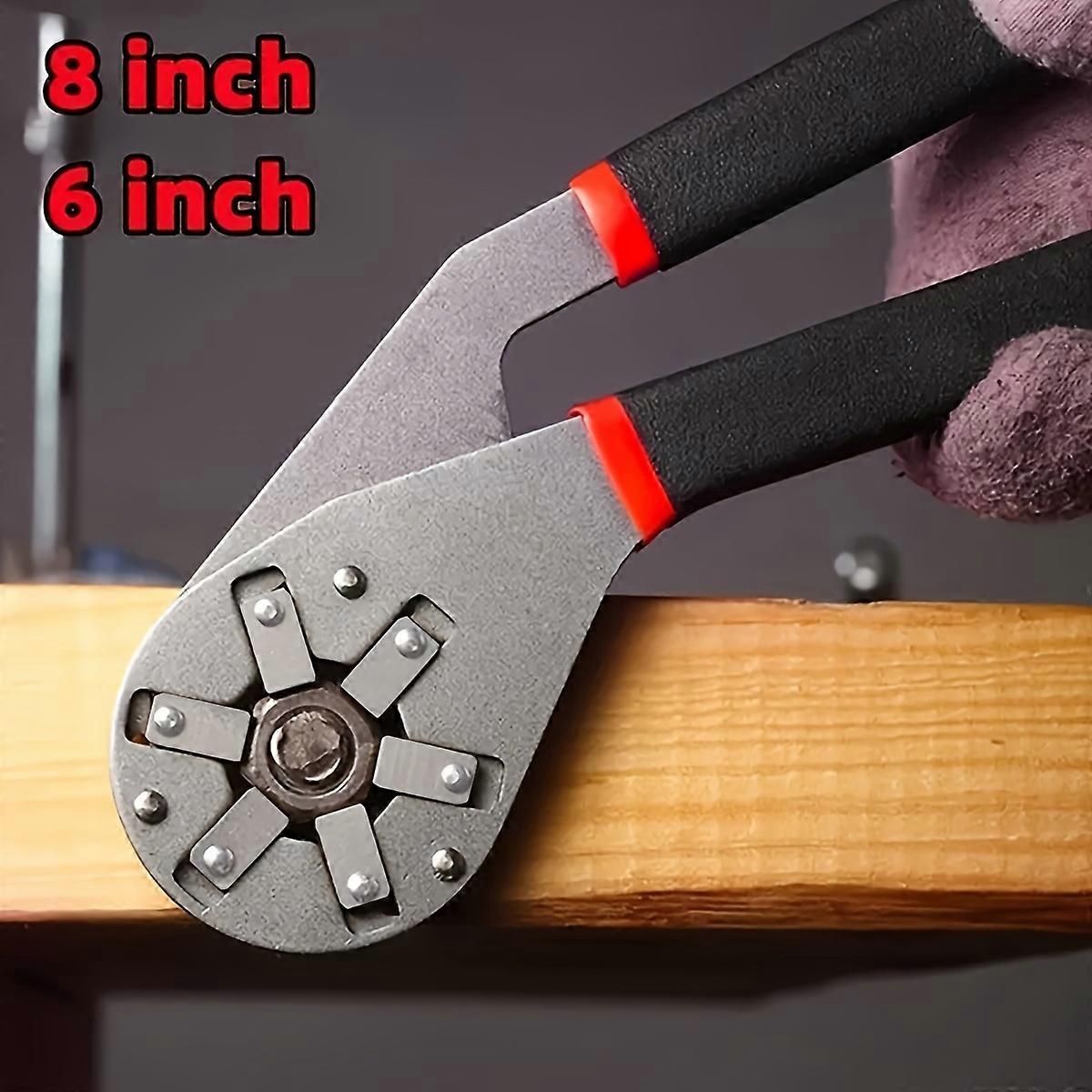 1pc 6"/ 8" External Hex Wrench, Torque Adjustable Wrench, Opening Repair Removal Tool, Magic Wrench, Multifunctional Torque Adjustable Wrench, Externa