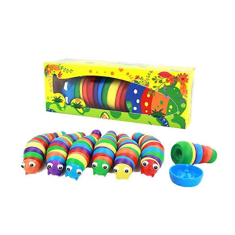 1pack Articulated Slug toy for decompress