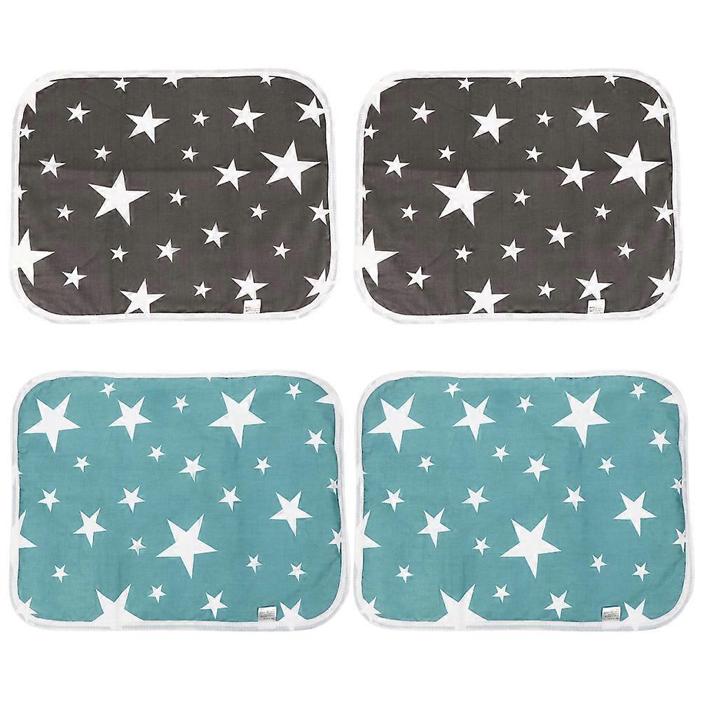 4 قطع وسادات تدريب الحيوانات الأليفة حفاضات صغيرة الكلب الفراش الهامستر الهامستر بول وسادة الأرنب تبول منصات الأرنب الفراش الأرانب