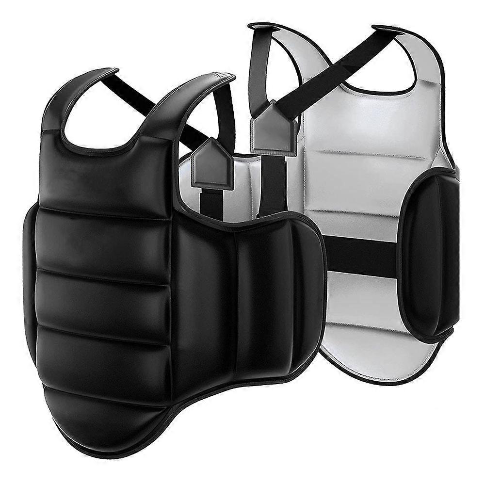 NEW Chest Guard Boxing Mma Kickboxing Body Protector Martial Arts Wtf Reversible Rib Shield Armour Taekwondo Target Training Uniform