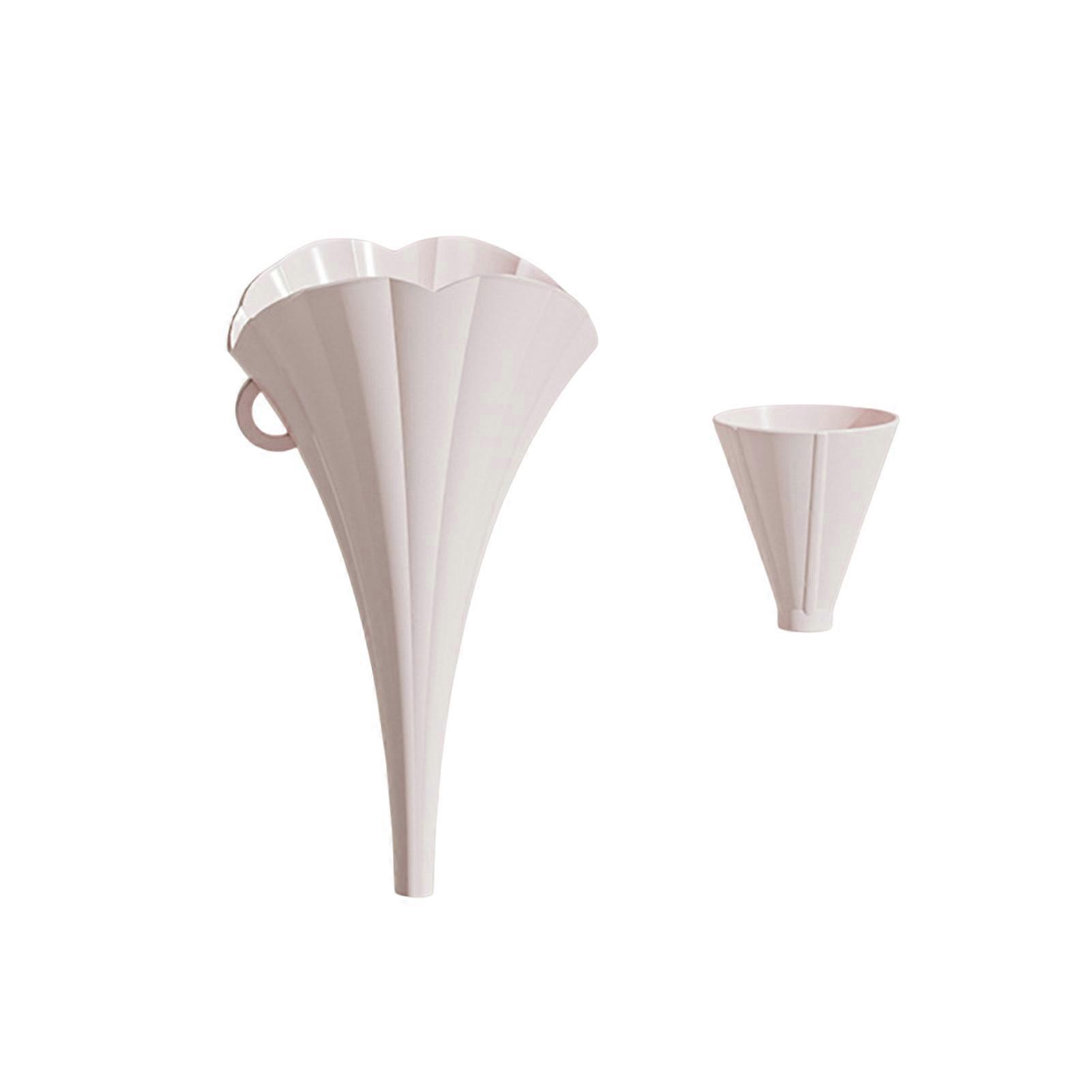 JiKaiX Silicone Collapsible Funnel Compact Stable Kitchen Tool with Support Rod Folding Funnel Handle Hole Portable Liquid Pouring Aid