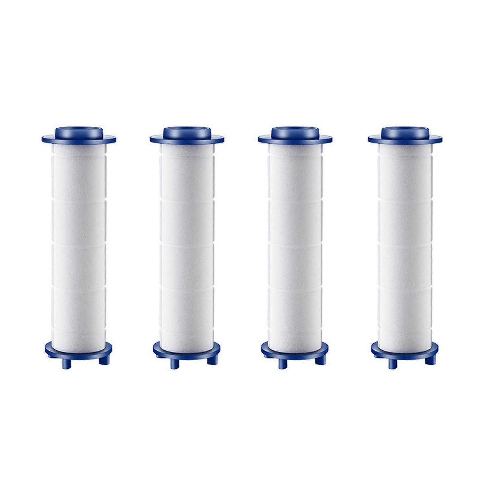 Handheld Showerhead Filter Core for Clean Water, Rust Removal, Chlorine Elimination & Bacteria Removal - 4 Pack