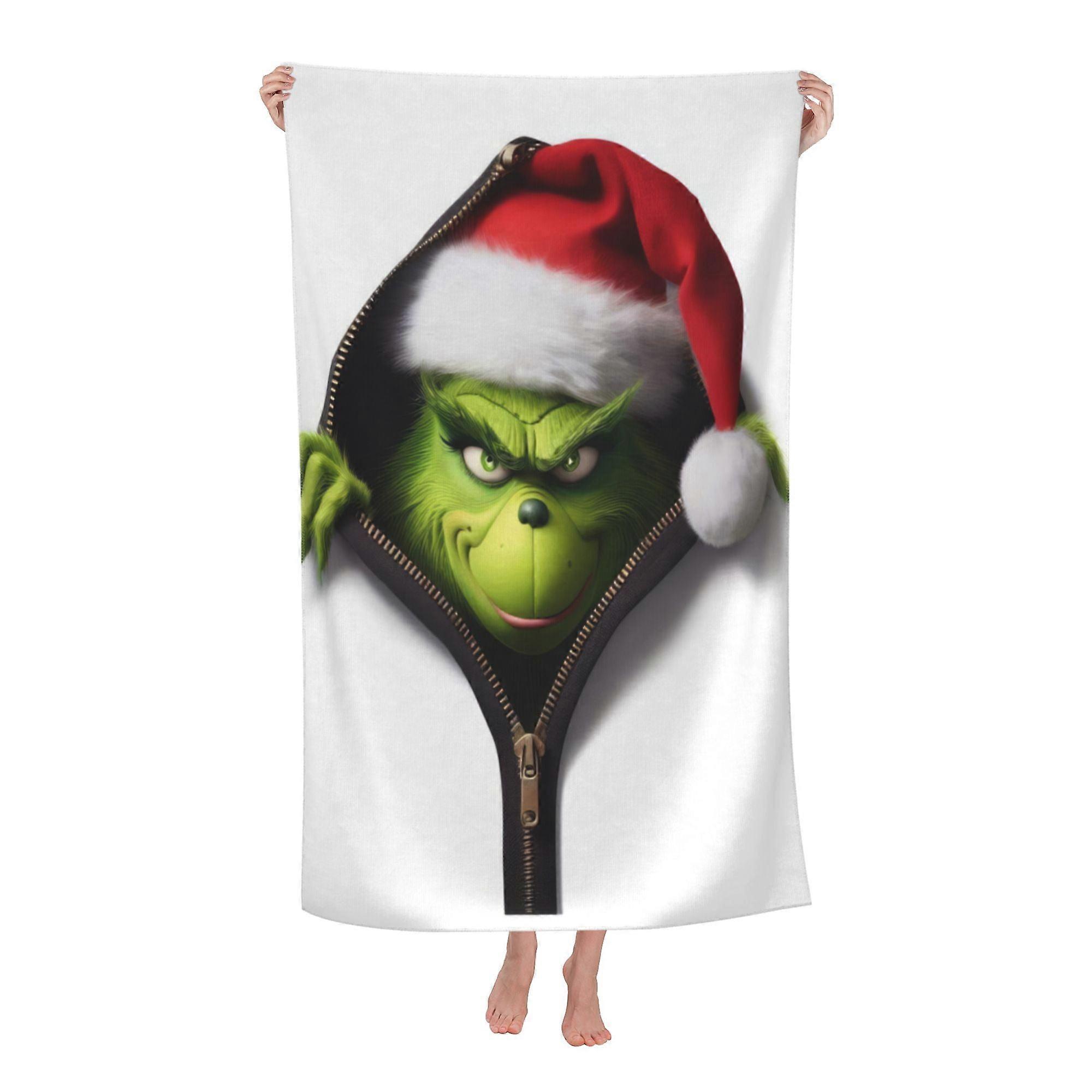 w173منشفة شاطئ غرينش ، منشفة حمام كبيرة من الألياف الدقيقة qlx173