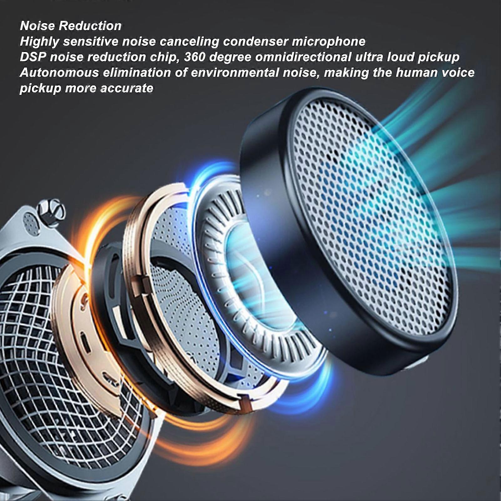 2 Pack Wireless Lavalier Microphone Mini Noise Reduction Portable Lapel Microphone for Interview Video Podcast