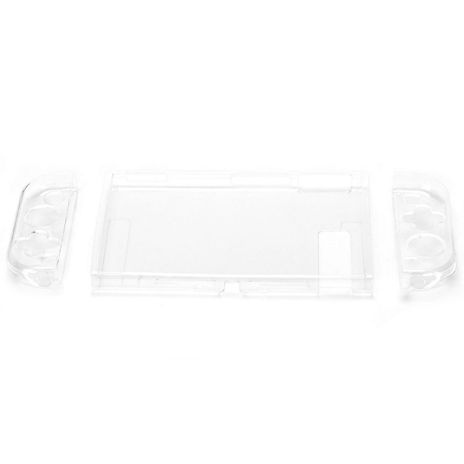 Game Console Case Dockable PC Crystal Protective Hard Shell Case for Switch Game Console