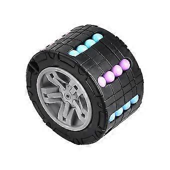 Puzzle Spinning Wheel Stress Relief Finger Toys Rotating Magic Bean Fingertip Toy Infinite Cube Gift