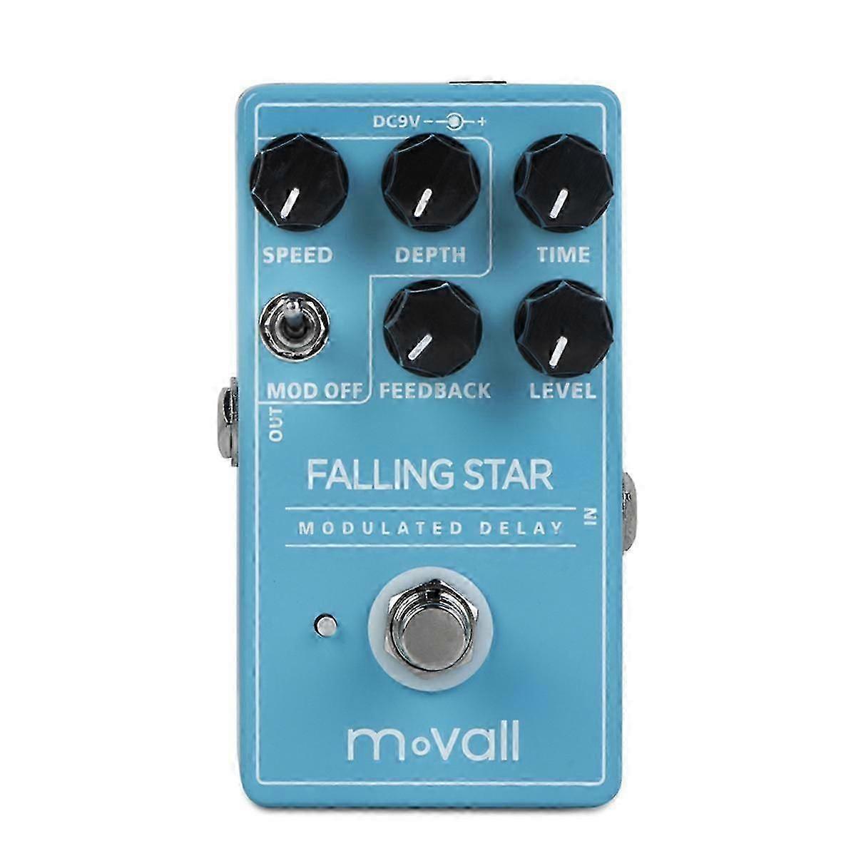 Mp104 Falling Star Modulated Delay Guitar Effect Pedal Guitar Effect Machine