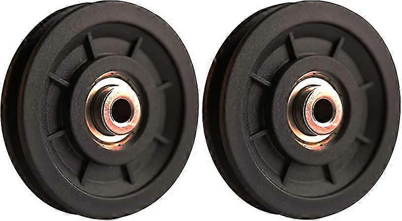 90mmの体育館の滑車の車輪、ケーブル機械の適性装置のための普遍的な軸受けの滑車 耐摩耗性アブレーションスペアパーツ