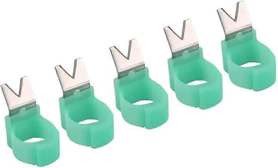 Fruit Pickers, 5 Pcs/Set V-Shape Vegetable Fruit Picker Garden Picking Ring Harvest Cutter Tool