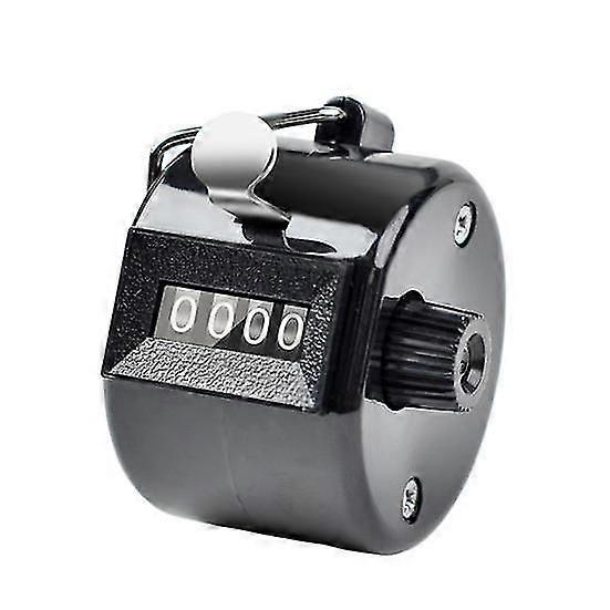 Metal Hand Tally Counter Clicker With 4 Digit Display No Battery Required Compact Size Portable Mechanical Clicker Counter Sports Supplies