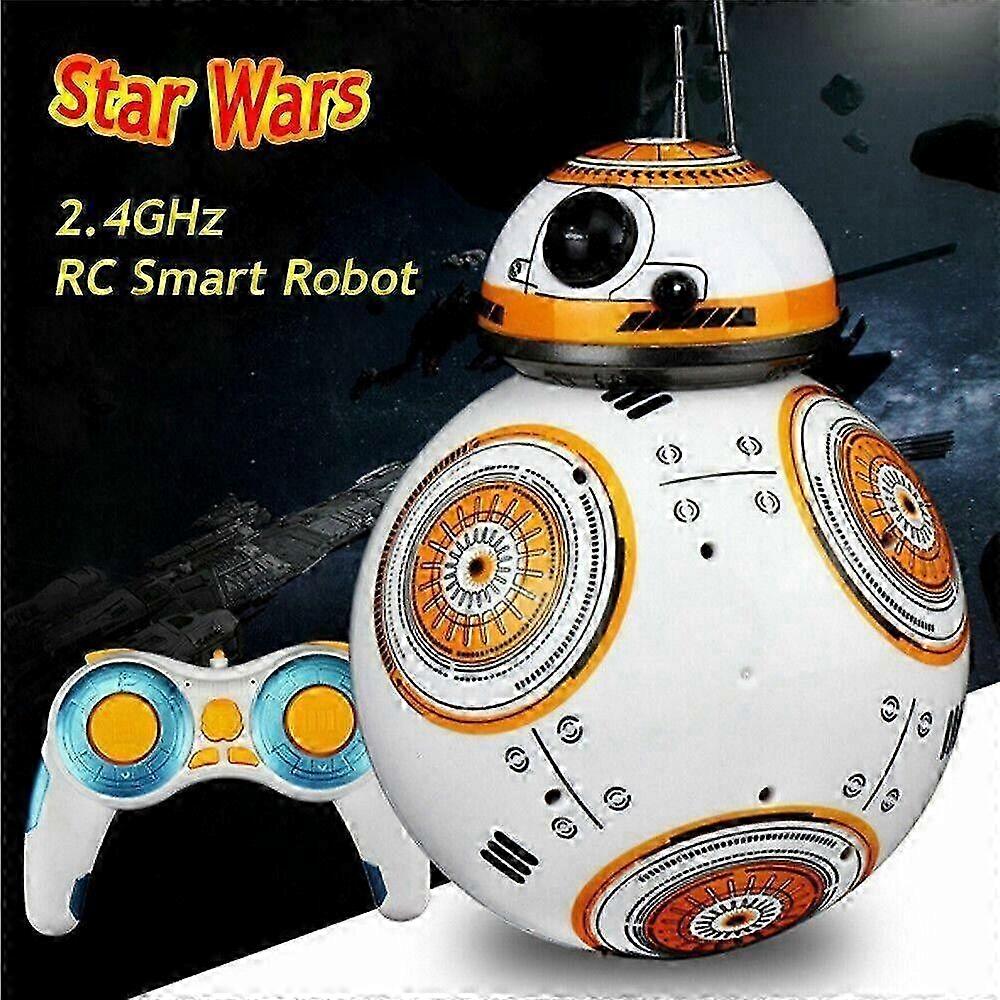 Bb-8 2.4Ghz Remote Control Figure Toy Rc Music Sound Model 360degree Rolling Ball Intelligent Droid Toys