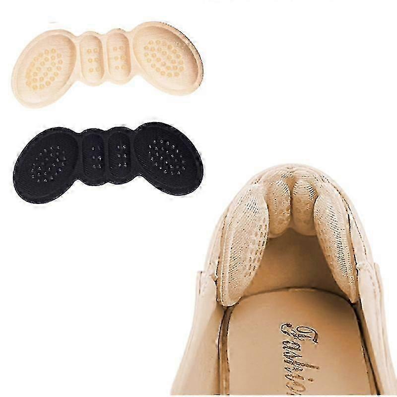 4pcs Femmes Semelles intérieures pour chaussures Talon haut Pad Ajuster la taille Talons adhésifs Pads Liner