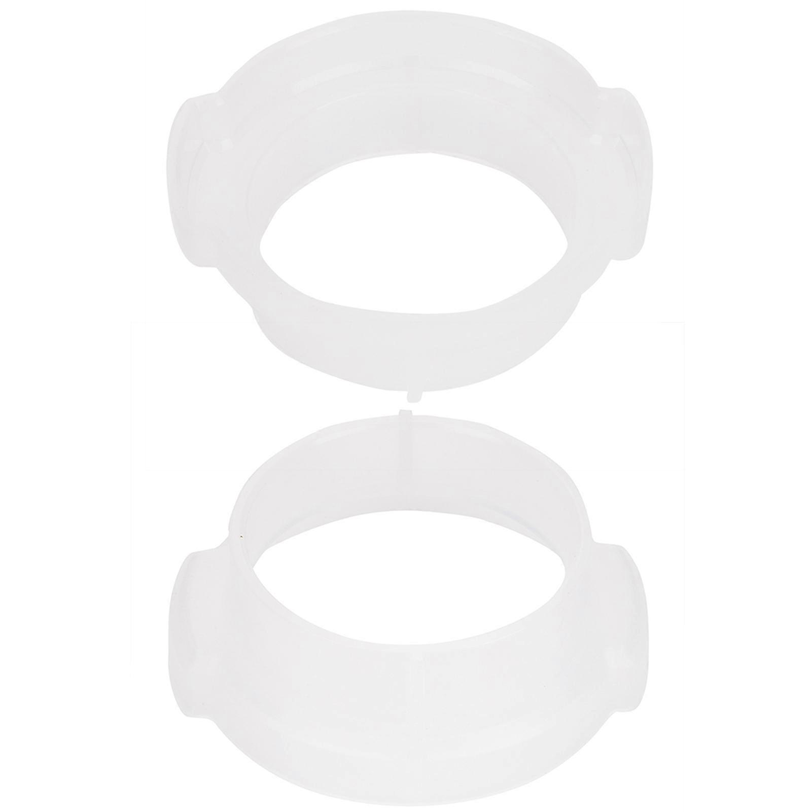 2PCS 58mm Dosing Ring Coffee Dosing Ring Funnel Replacement Tool for Coffee Machine Accessories