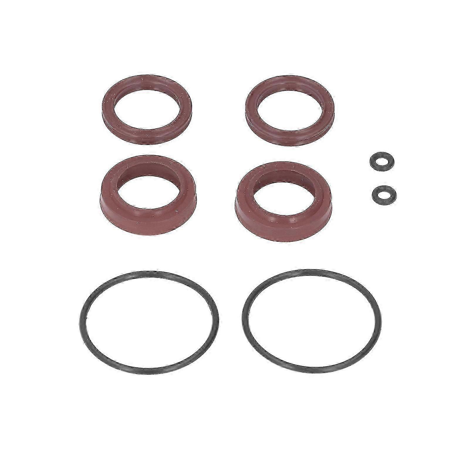 Steering Cylinder Replacement Seal Kit 8pcs Rubber Wear Resistant For Outboard Motor Repair-jy