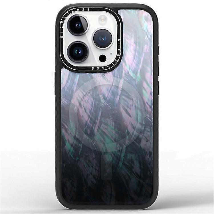 Bulk Purchasing Compatible For iPhone 16 Pro Max Case Compatible with Magsafe Shell Pattern Matte Epoxy Phone Cover