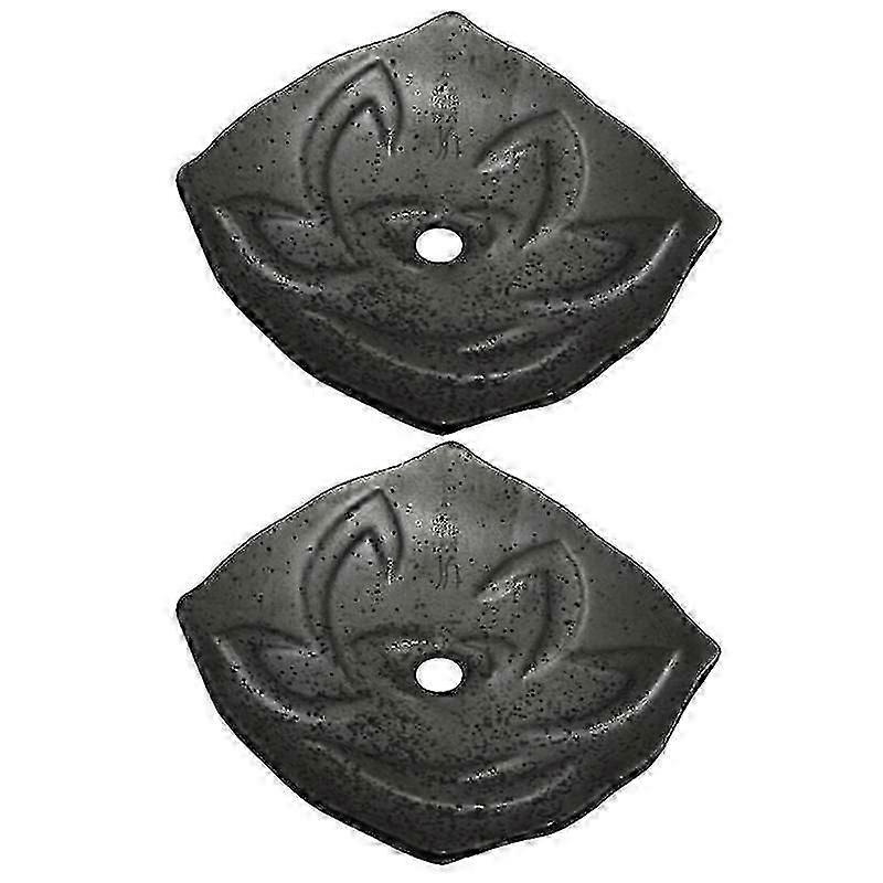 unique 2pcs Soap Dishes, Ceramic Soap Dish