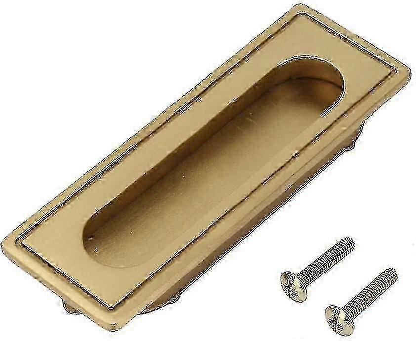 Embedded handle Bronze cabinet hardware