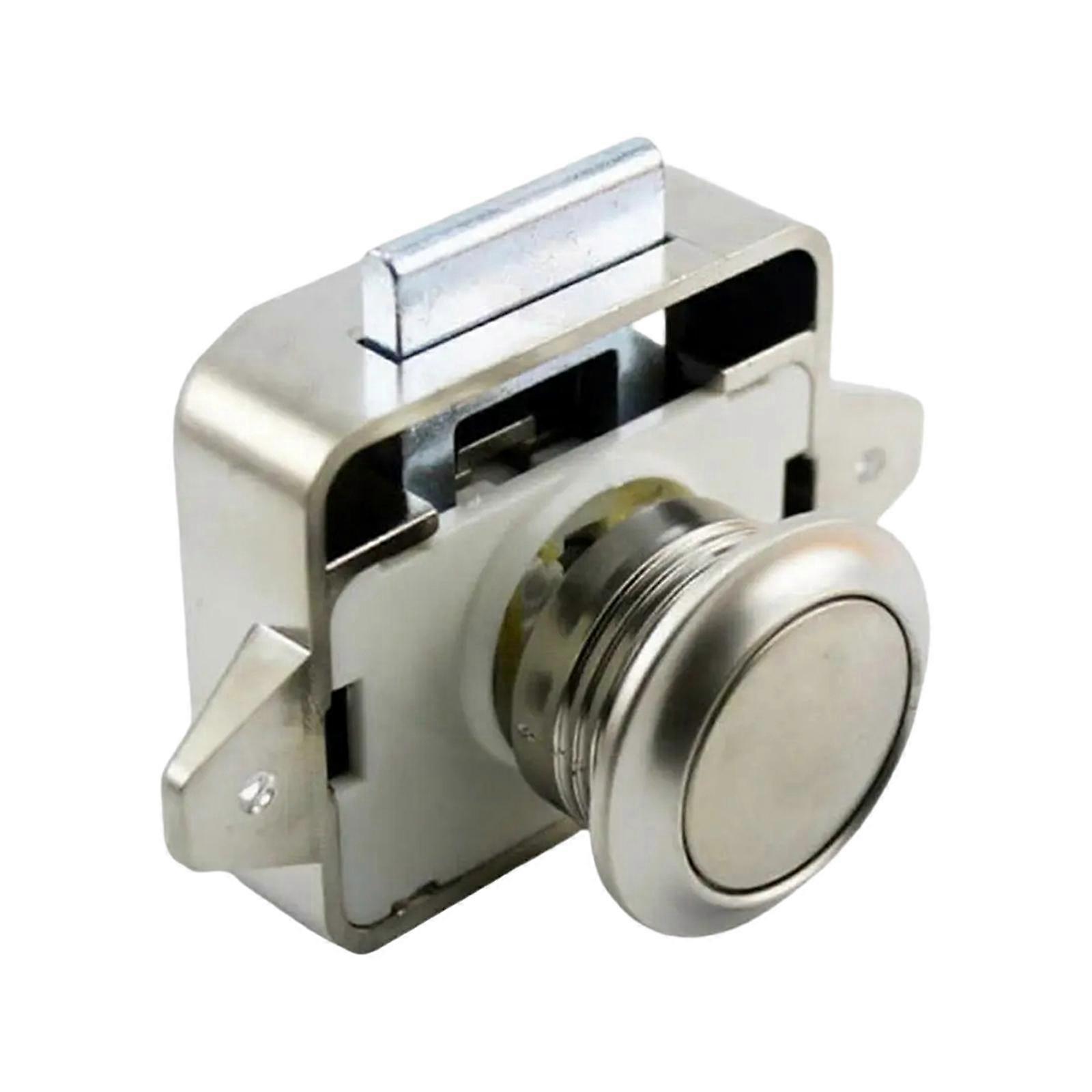 Push Button Latch Lock, Cabinet Lock Accessories, Professional, Keyless Drawer