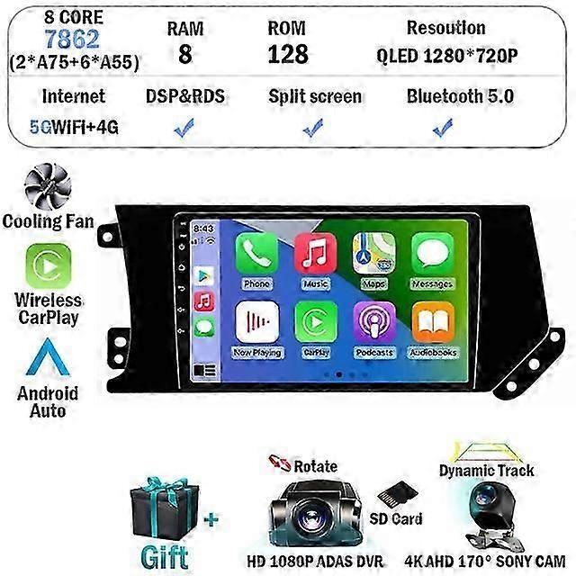 Android 12 For GREAT WALL Hover Haval F7 F7X 2019 - 2020 Car Radio Multimedia Video Player Navigation Stereo GPS No 2Din 2 Din