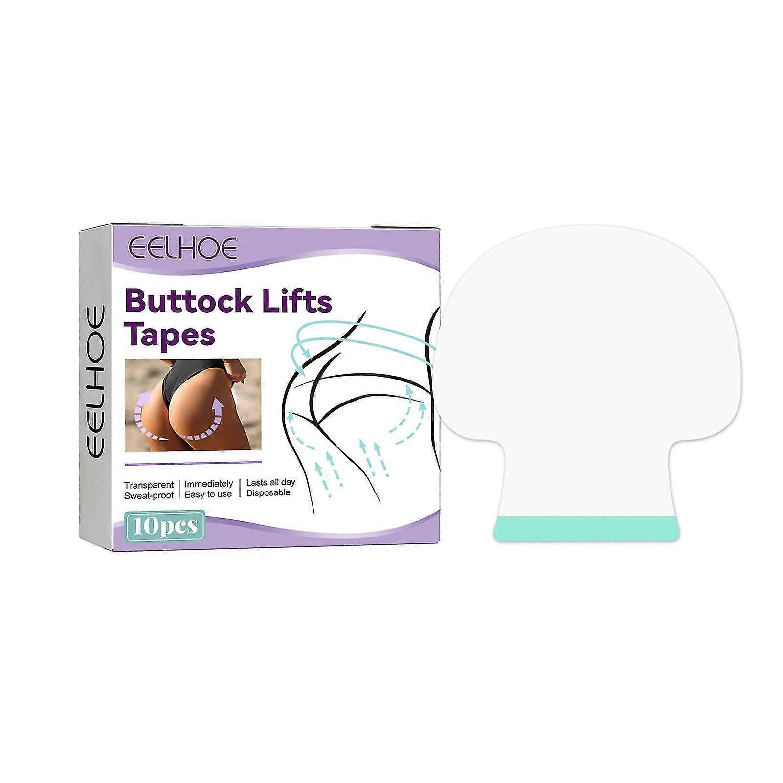 10pcs Buttock Lift Tapes Immediately Transparent Adhesive Sweatproof