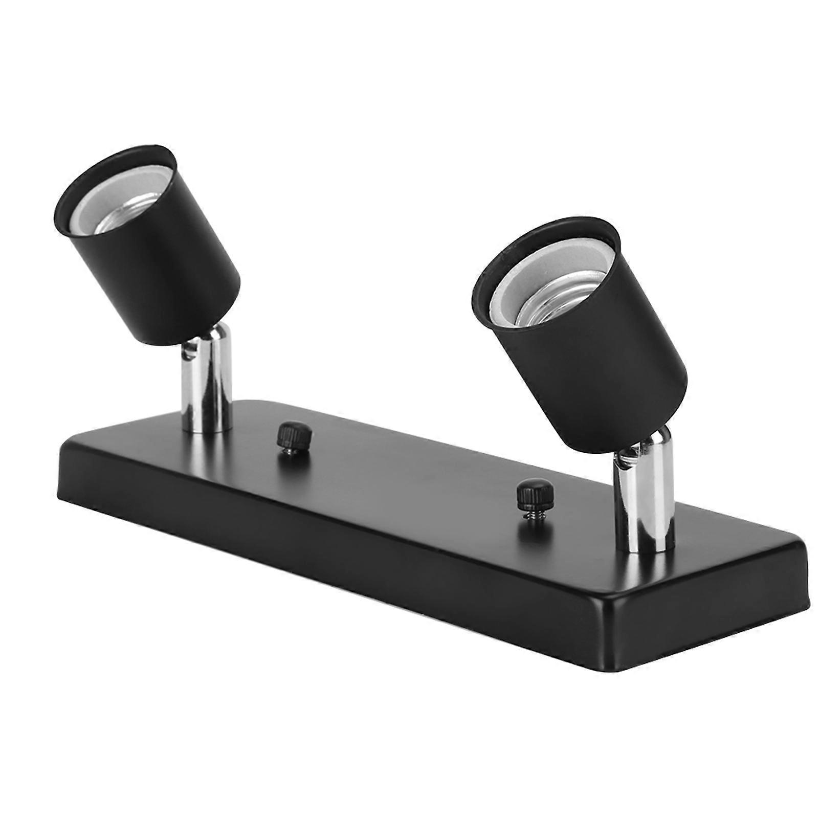 Elegant E27 Lamp Holder with Rectangular Turning Base DIY Accessories for Ceiling Wall Lamp