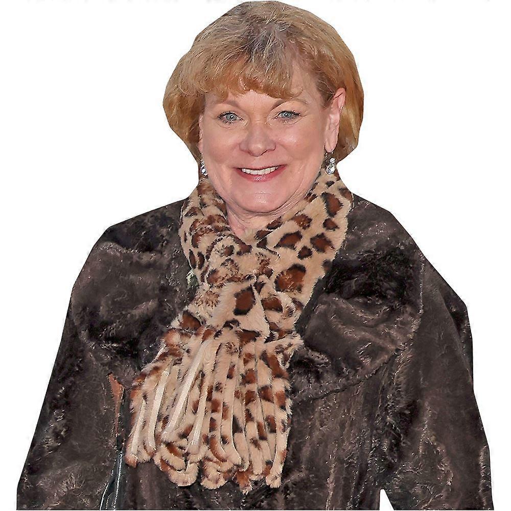 Samantha Bond (Scarf) Half Body Buddy Cutout