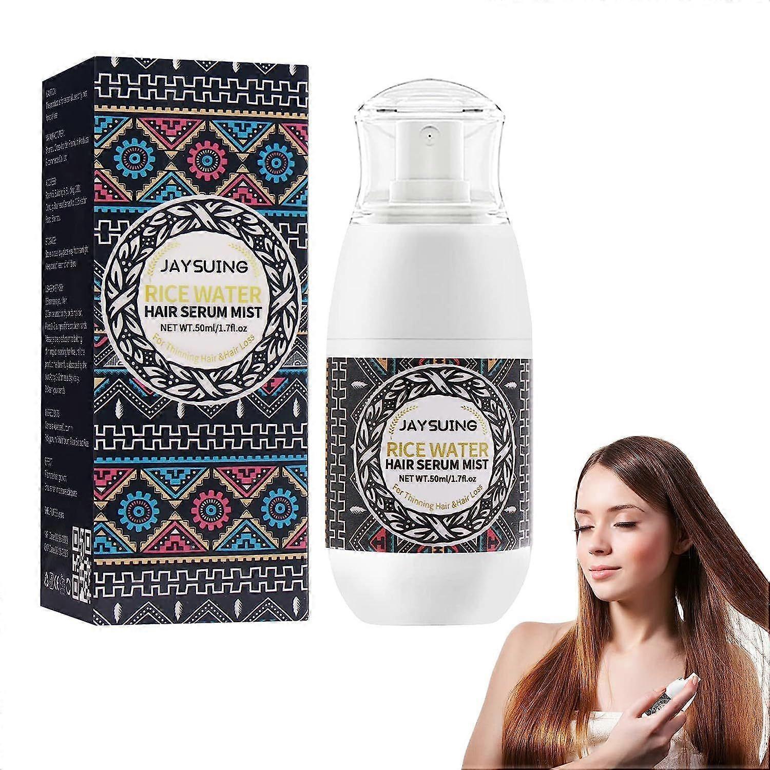 Risvands hårserummist til hårvækst, fermenteret risvand 50ml