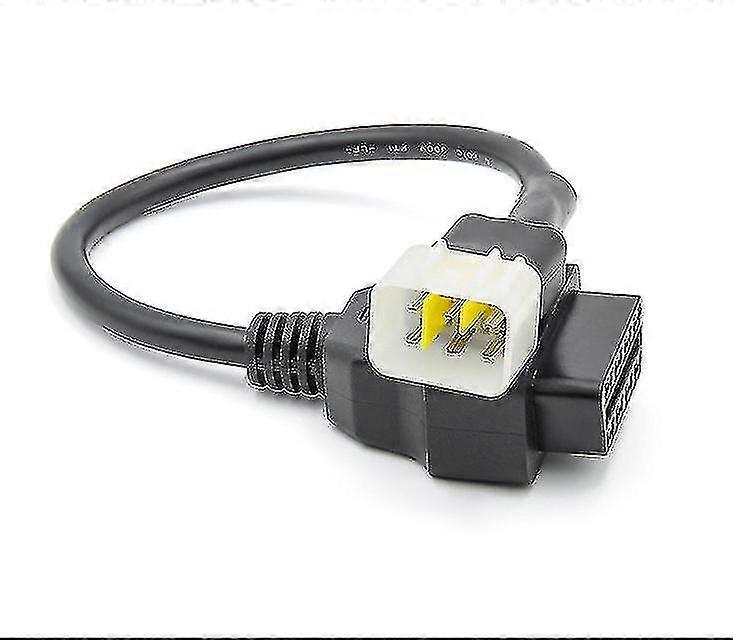 Benelli Motorrad Diagnose OBD2 Adapter 6Pin auf 16Pin Kabel für Delphi ECU Fault Scanner