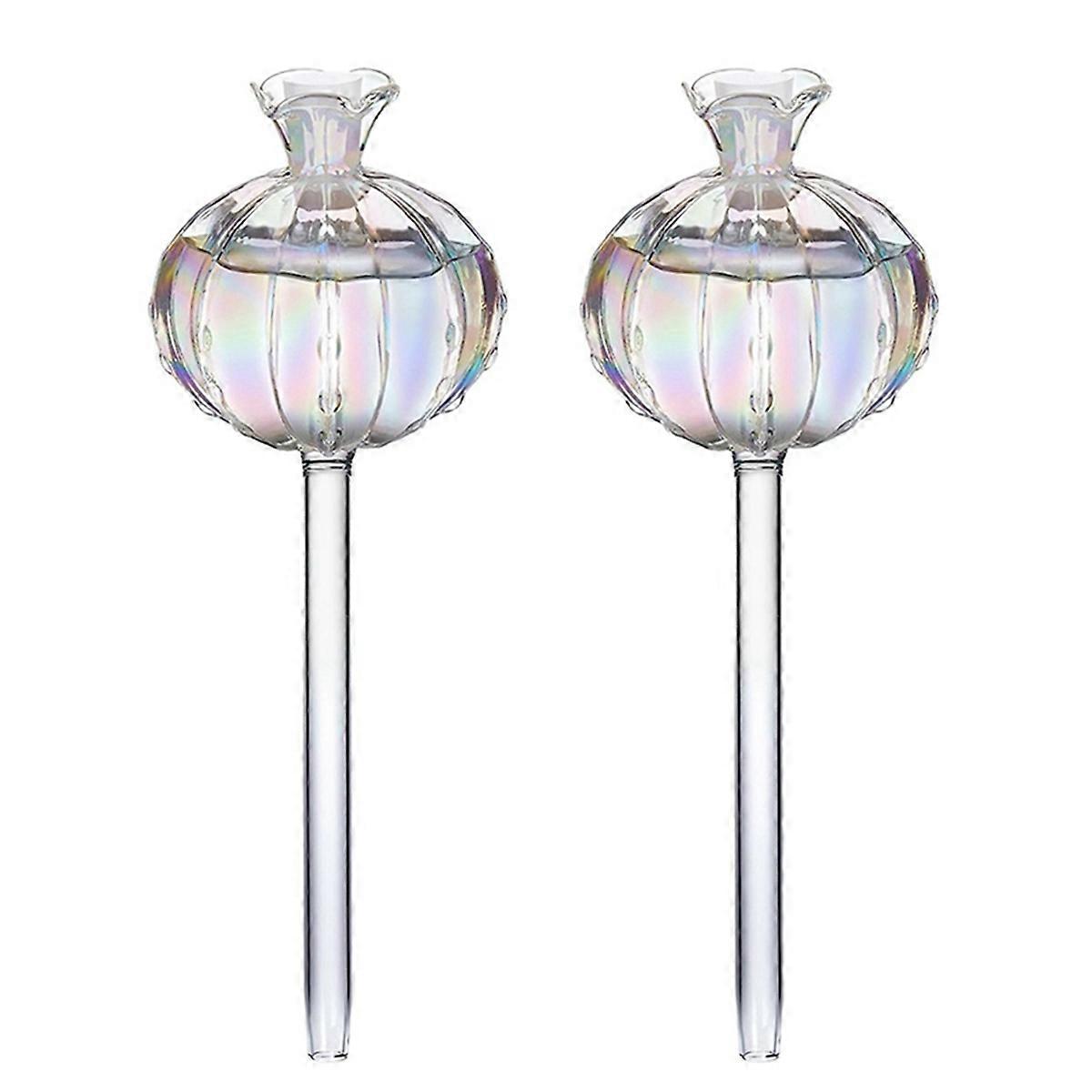Glass Automatic Plant Watering Bulbs Shape Flower Plant Water Dripper