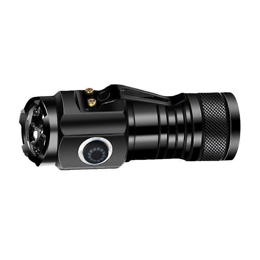 3LED Flashlight Handheld Ultra Bright Powerful USB Rechargable Outdoor Torch