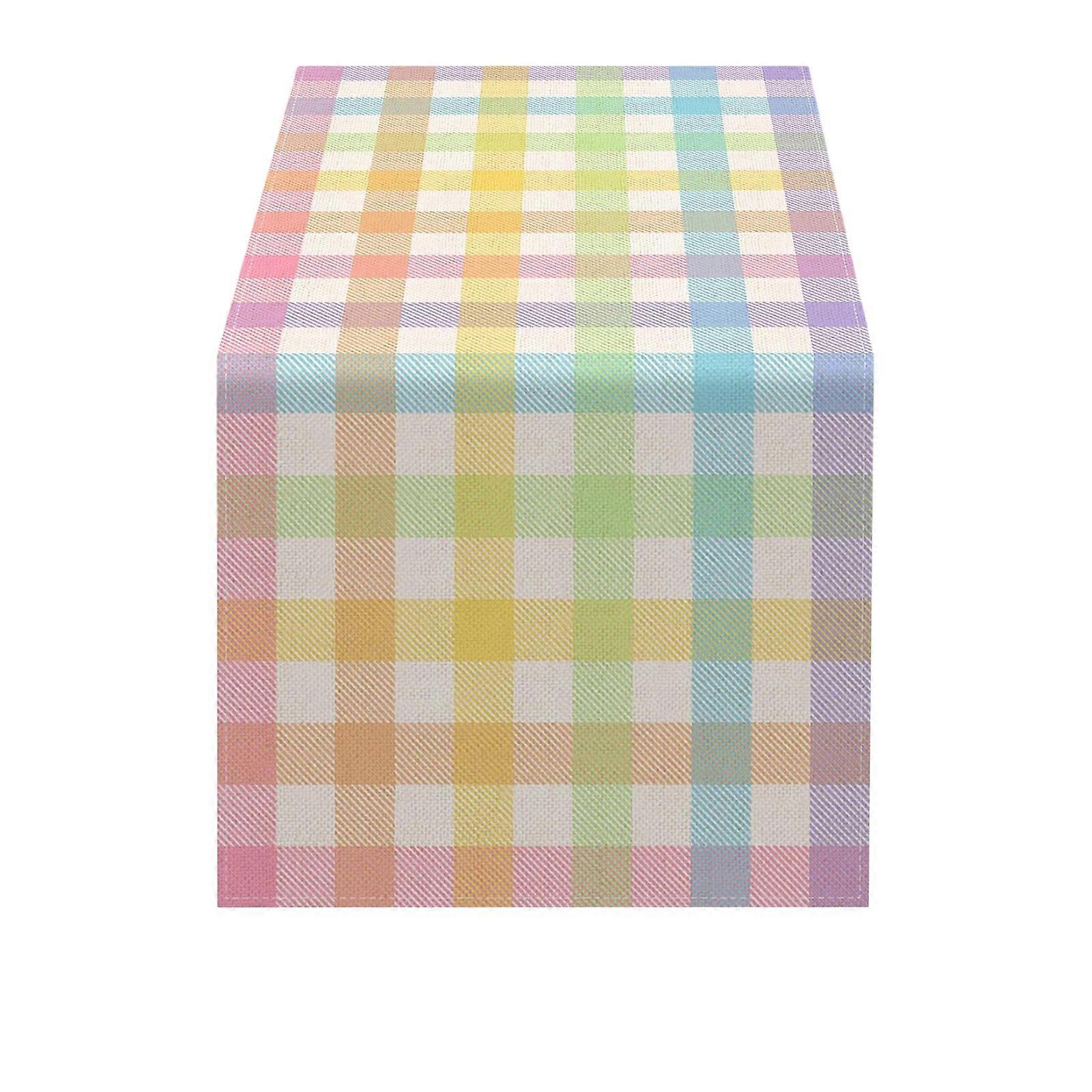 Linen Printed Table Flag Easter Restaurant Decoration 4 Sizes Available