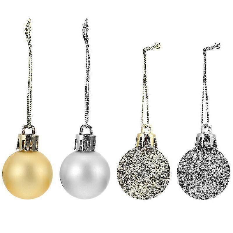 48pcs Christmas Balls Pendants
