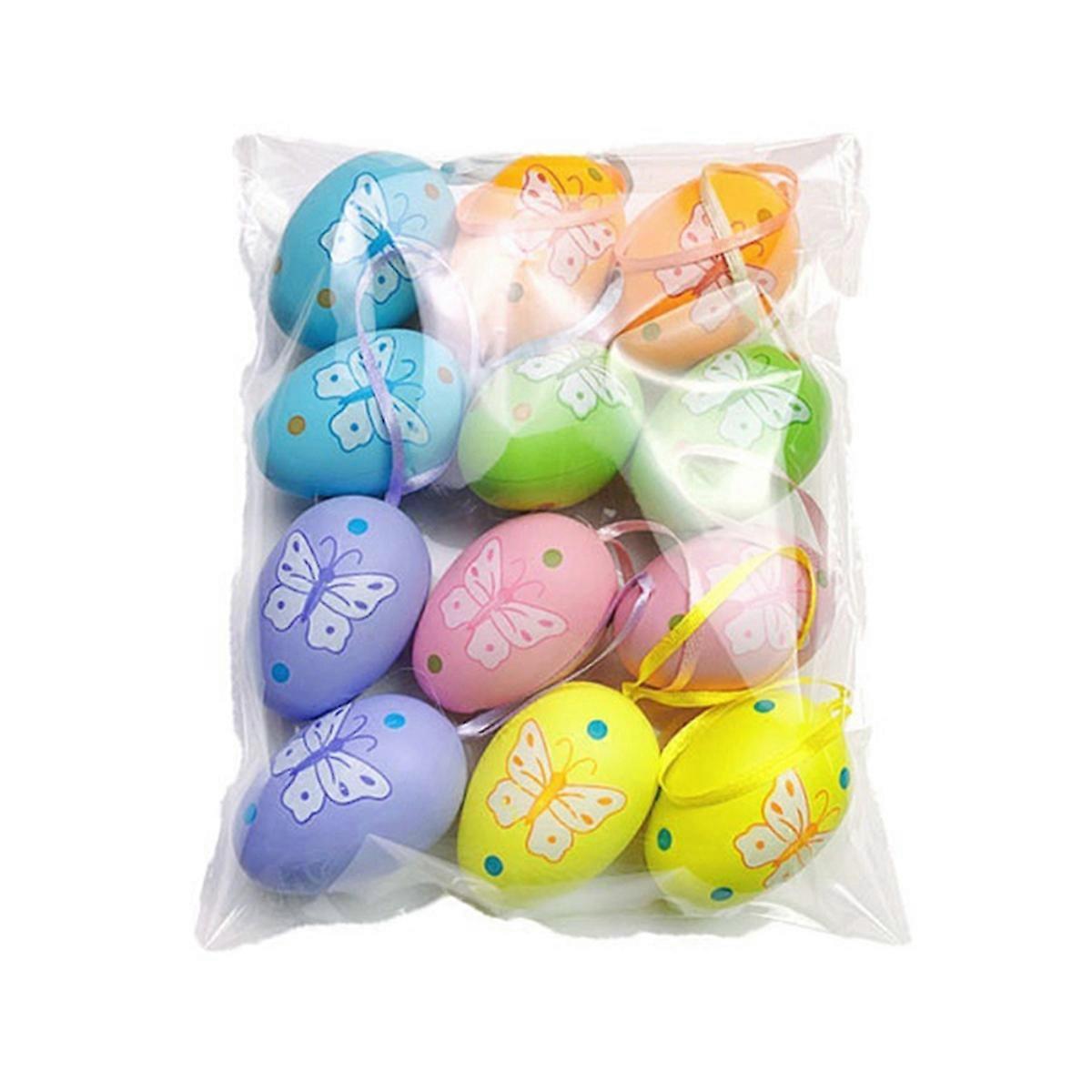 D Easter DIY hand-painted eggs kindergarten coloring toys